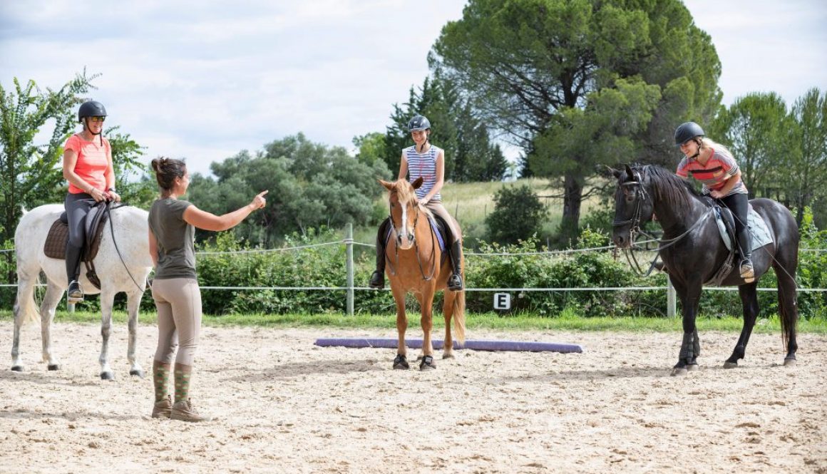 Use Advanced Software Features To Enhance Your Group Lessons (just like this equestrian riding lesson).